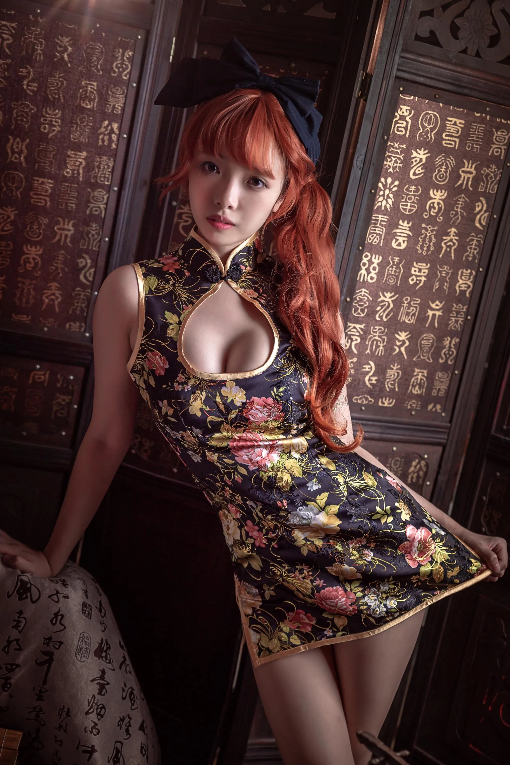 NO.8 雯妹不讲道理-低胸果足 [15P]插图9